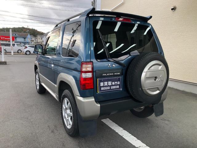 パジェロミニ VR 車検付/4WD/5MT/ケンウッドオーディオ(U333)/CD/FM.AM/USB/パワステ/パワーウィンドウ/電動格納ミラー/ルーフレール/ドアバイザー/エアバッグ/取扱説明書/予備キー(18枚目)