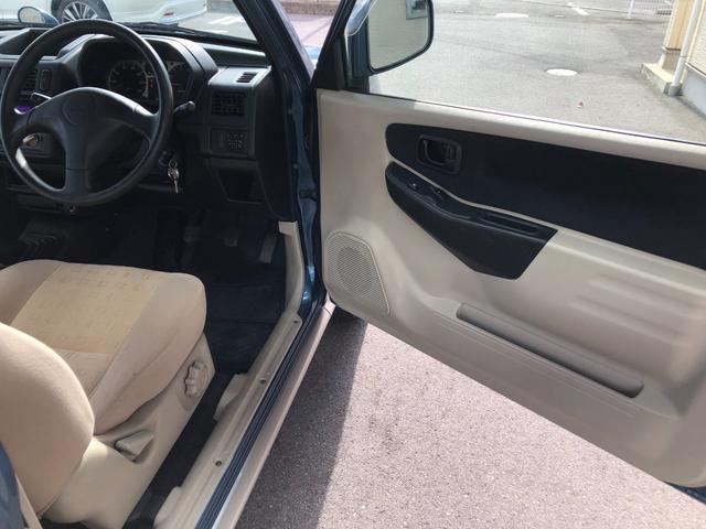 パジェロミニ VR 車検付/4WD/5MT/ケンウッドオーディオ(U333)/CD/FM.AM/USB/パワステ/パワーウィンドウ/電動格納ミラー/ルーフレール/ドアバイザー/エアバッグ/取扱説明書/予備キー(36枚目)