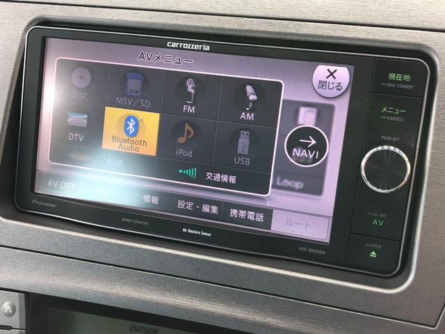 プリウス S 禁煙車/ETC/カロッツェリアメモリーナビ(AVIC-MRZ099W)/Bluetooth/TV/DVD/CD/SD/電動格納ミラー/オートライト/フォグランプ/スマートキー/純正15インチAW(33枚目)