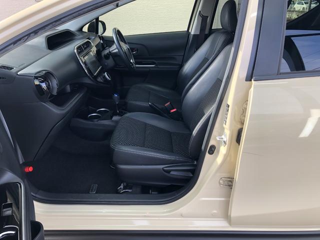 アクア クロスオーバー　車検付／禁煙車／ＥＴＣ／ドラレコ／純正ＳＤナビ（ＮＳＺＴ－Ｙ６６Ｔ）／バックカメラ／Ｂｌｕｅｔｏｏｔｈ／ＴＶ／ＤＶＤ／ＣＤ／ＳＤ／ハーフレザーシート／オートマチックハイビーム／フォグランプ／予備キー（50枚目）