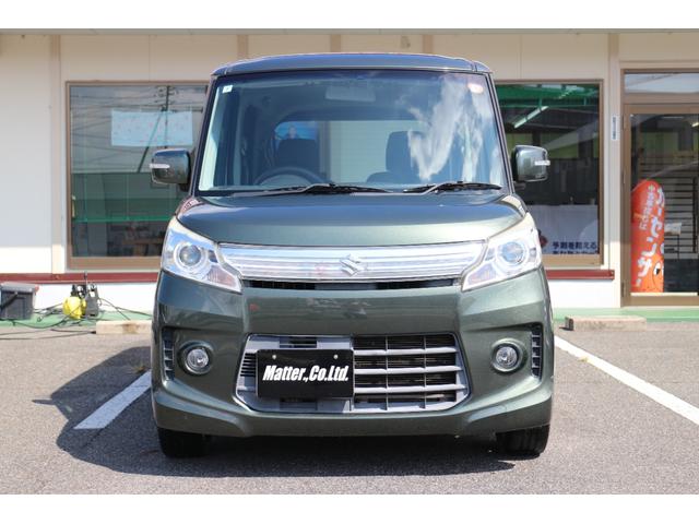 スペーシアカスタム ＴＳ　ＥＴＣ　バックカメラ　両側電動スライドドア　ナビ　ＴＶ　オートライト　ＨＩＤ　スマートキー　アイドリングストップ　電動格納ミラー　ベンチシート　ＣＶＴ　盗難防止システム　ＡＢＳ　ＣＤ　ＤＶＤ再生（77枚目）