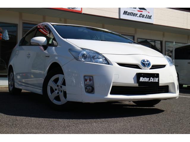 プリウス S ナビ アルミホイール オートライト CVT スマートキー アイドリングストップ 盗難防止システム CD 衝突安全ボディ ABS ESC エアコン パワーステアリング パワーウィンドウ 運転席エアバッグ(60枚目)