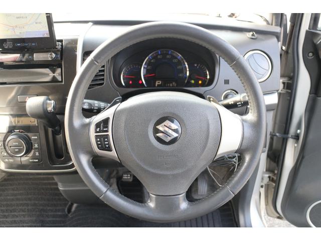 ワゴンRスティングレー T 検2年 自社ローン ナビ TV オートライト HID スマートキー 電動格納ミラー ベンチシート CD ミュージックプレイヤー接続可 Bluetooth アルミホイール 衝突安全ボディ(3枚目)