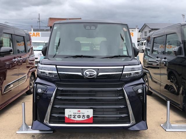 タント カスタムＸ　ＬＥＤヘッドライト／フォグランプ　両側パワースライドドア　コーナーセンサー　運転席／助手席シートヒーター　記録簿　禁煙車　認定中古車　レーンアシスト　　衝突回避支援システム搭載車（4枚目）