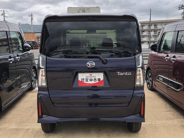 タント カスタムＸ　ＬＥＤヘッドライト／フォグランプ　両側パワースライドドア　コーナーセンサー　運転席／助手席シートヒーター　記録簿　禁煙車　認定中古車　レーンアシスト　　衝突回避支援システム搭載車（5枚目）