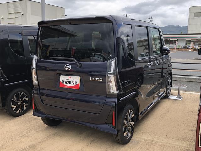 タント カスタムＸ　ＬＥＤヘッドライト／フォグランプ　両側パワースライドドア　コーナーセンサー　運転席／助手席シートヒーター　記録簿　禁煙車　認定中古車　レーンアシスト　　衝突回避支援システム搭載車（6枚目）