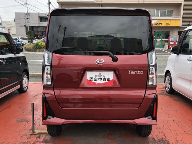 タント カスタムＸ　４ＷＤ　ワンオーナー　ツートンカラー　ナビゲーション　ドライブレコーダー　運転席／助手席シートヒーター　ＬＥＤヘッドライト／フォグランプ　両側パワースライドドア　コーナーセンサー（5枚目）