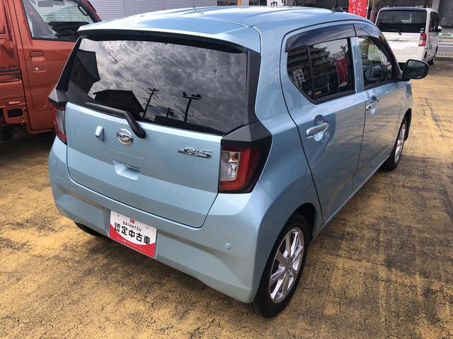 ミライース Ｇ　リミテッドＳＡＩＩＩ　ワンオーナー　ＬＥＤヘッドライト　前後コーナーセンサー　プッシュスタート　禁煙車　記録簿　認定中古車　レーンアシスト　オートマチックハイビーム　衝突回避支援システム搭載車（6枚目）