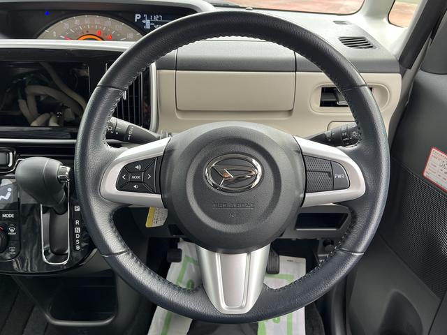 ムーヴキャンバス Xブラックインテリアリミテッド SAIII ワンオーナー ツートンカラー LEDフォグランプ 両側パワースライドドア 禁煙車 記録簿 認定中古車 レーンアシスト オートマチックハイビーム 衝突回避支援システム搭載車(12枚目)