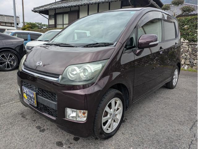 ムーヴ カスタム　Ｘ　Ｃエディション・スマートキー・ベンチシート・インパネシフト・オートエアコン・純正アルミ・ＨＩＤヘッドライト・フォグランプ・タイミングチェーンエンジン（3枚目）