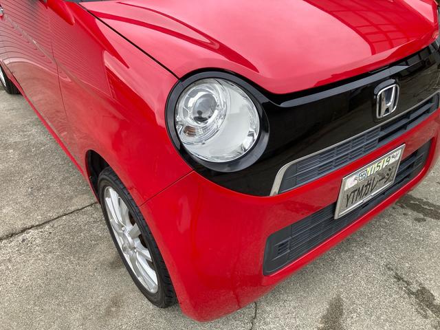 Ｎ－ＯＮＥ Ｇ・Ｌパッケージ　車検Ｒ９年９月まで　禁煙車　純正ナビ　バックカメラ　テレビ　ＤＶＤ　ＵＳＢ　ステアリングリモコン　ＨＩＤオートライト　センターマフラー　１５インチアルミホイール　ミラノレッド　室内ルームクリーニング済（6枚目）
