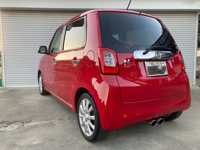 Ｎ－ＯＮＥ Ｇ・Ｌパッケージ　車検Ｒ９年９月まで　禁煙車　純正ナビ　バックカメラ　テレビ　ＤＶＤ　ＵＳＢ　ステアリングリモコン　ＨＩＤオートライト　センターマフラー　１５インチアルミホイール　ミラノレッド　室内ルームクリーニング済（25枚目）