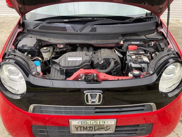 Ｎ－ＯＮＥ Ｇ・Ｌパッケージ　車検Ｒ９年９月まで　禁煙車　純正ナビ　バックカメラ　テレビ　ＤＶＤ　ＵＳＢ　ステアリングリモコン　ＨＩＤオートライト　センターマフラー　１５インチアルミホイール　ミラノレッド　室内ルームクリーニング済（39枚目）