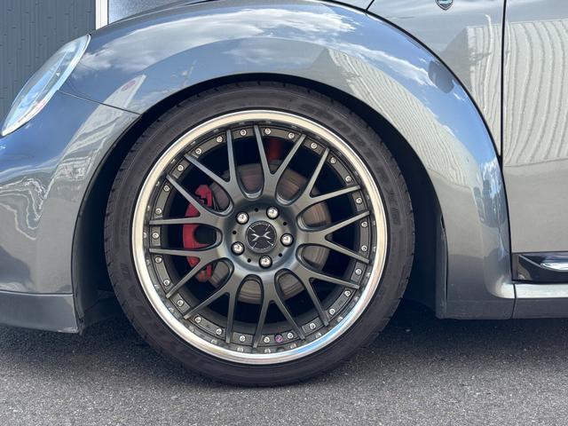 ザ・ビートル ターボ　車高調　マフラー　ナビ　バックモニター　ウェッズスポーツ１９インチアルミホイール（14枚目）