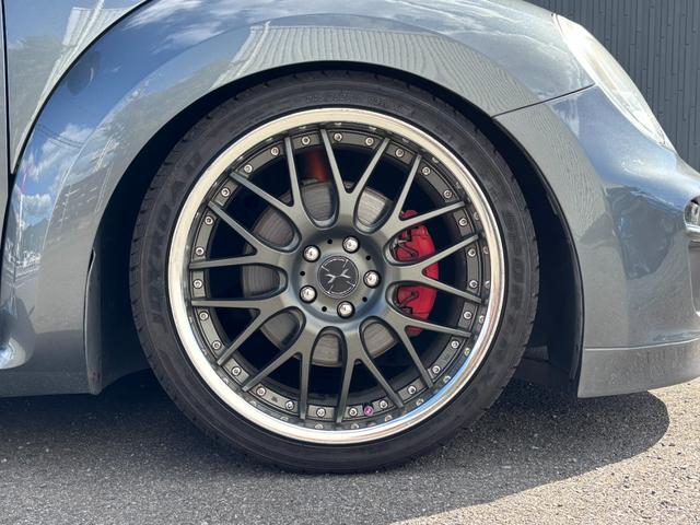ザ・ビートル ターボ　車高調　マフラー　ナビ　バックモニター　ウェッズスポーツ１９インチアルミホイール（16枚目）