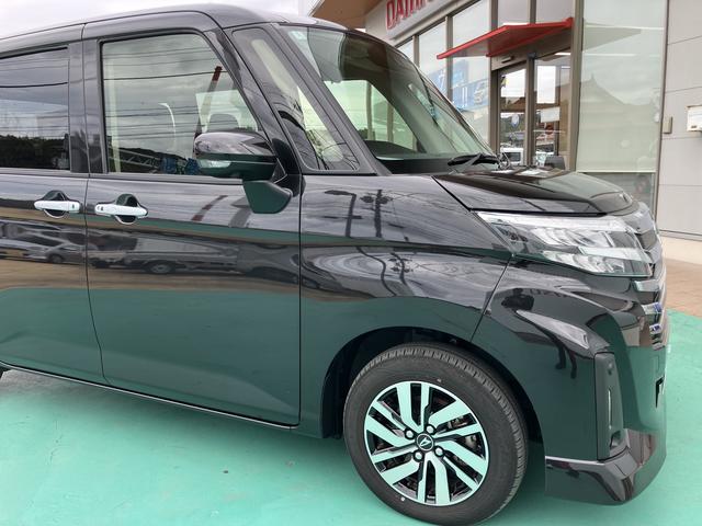 トール カスタムＧ　助手席エアバッグ　ＬＫＡ　ＬＥＤライト　キーレス　Ｉストップ　電格ミラー　ハイビームアシスト　イモビ　ワンオーナー　エアバック　アルミ　スマートキー　ＡＢＳ　両側Ｐスライドドア　緊急ブレーキ（14枚目）