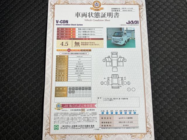 キャリイトラック ＫＸ（67枚目）