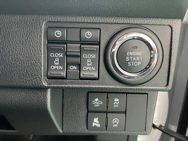 ムーヴキャンバス ストライプスG アイドルストップ セキュリティアラーム スマートキープッシュスタート キーフリーキー LEDライト 車線逸脱警報 Wエアバッグ 運転席エアバック オートハイビーム ABS 安全ボディ 両Pドア(3枚目)