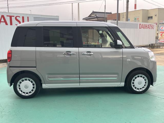 ムーヴキャンバス ストライプスG アイドルストップ セキュリティアラーム スマートキープッシュスタート キーフリーキー LEDライト 車線逸脱警報 Wエアバッグ 運転席エアバック オートハイビーム ABS 安全ボディ 両Pドア(11枚目)