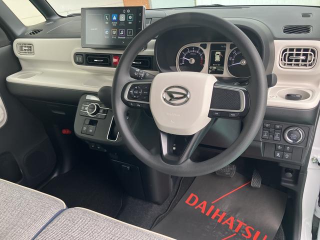 ムーヴキャンバス ストライプスG アイドルストップ セキュリティアラーム スマートキープッシュスタート キーフリーキー LEDライト 車線逸脱警報 Wエアバッグ 運転席エアバック オートハイビーム ABS 安全ボディ 両Pドア(31枚目)