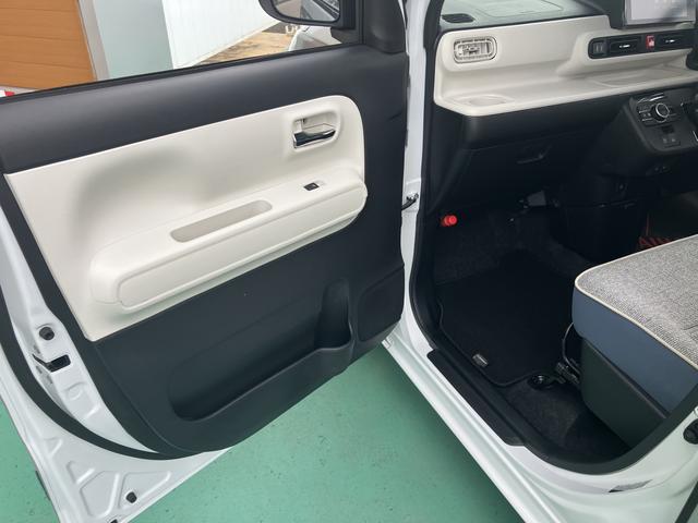 ムーヴキャンバス ストライプスG アイドルストップ セキュリティアラーム スマートキープッシュスタート キーフリーキー LEDライト 車線逸脱警報 Wエアバッグ 運転席エアバック オートハイビーム ABS 安全ボディ 両Pドア(47枚目)