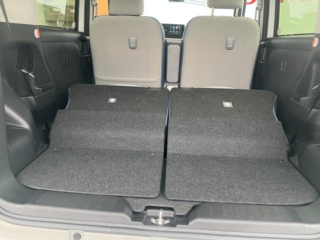 ムーヴキャンバス ストライプスG アイドルストップ セキュリティアラーム スマートキープッシュスタート キーフリーキー LEDライト 車線逸脱警報 Wエアバッグ 運転席エアバック オートハイビーム ABS 安全ボディ 両Pドア(63枚目)