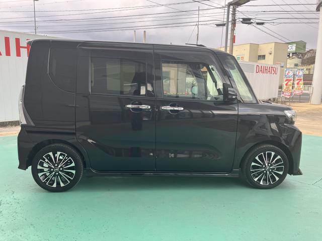 タント カスタムRS 両側パワスライドドア レーンキープA ISTOP オートミラー オートLED ターボエンジン ナビ付き LEDライト 1オーナー キーフリー セキュリティ 安全ボディー アルミホイール ABS(12枚目)