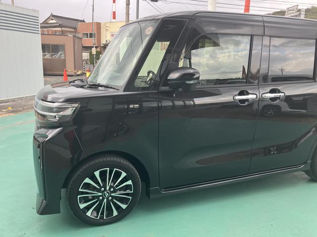 タント カスタムRS 両側パワスライドドア レーンキープA ISTOP オートミラー オートLED ターボエンジン ナビ付き LEDライト 1オーナー キーフリー セキュリティ 安全ボディー アルミホイール ABS(19枚目)