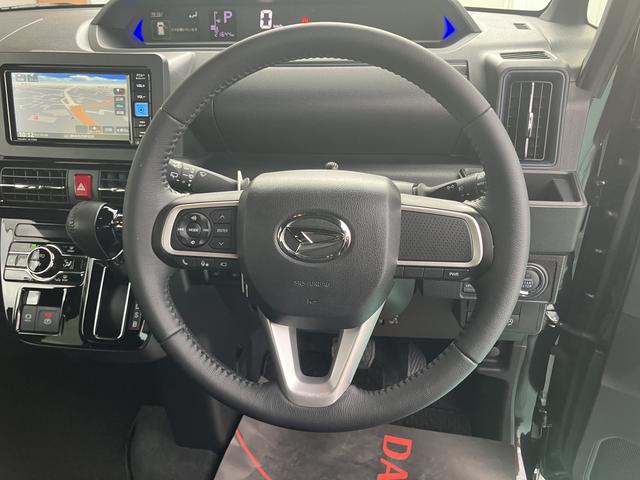 タント カスタムRS 両側パワスライドドア レーンキープA ISTOP オートミラー オートLED ターボエンジン ナビ付き LEDライト 1オーナー キーフリー セキュリティ 安全ボディー アルミホイール ABS(37枚目)