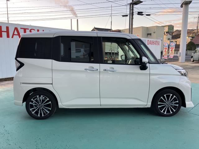 トール カスタムG ターボ 両側パワスラドア 衝突回避支援ブレーキ機能 LKA LEDライト I-STOP 電動格納ミラー TV キーフリーシステム アルミ オートライト ターボエンジン 盗難防止システム スマートキー ABS(11枚目)