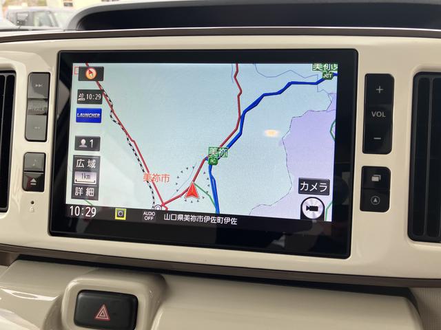 ムーヴキャンバス ＧメイクアップＶＳ　ＳＡＩＩＩ　カーナビ　キーフリーシステム　エアバック　ＡＢＳ　記録簿　プッシュスタートスマートキー（6枚目）