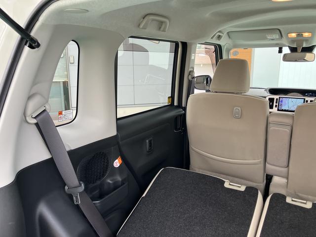 ムーヴキャンバス ＧメイクアップＶＳ　ＳＡＩＩＩ　カーナビ　キーフリーシステム　エアバック　ＡＢＳ　記録簿　プッシュスタートスマートキー（66枚目）