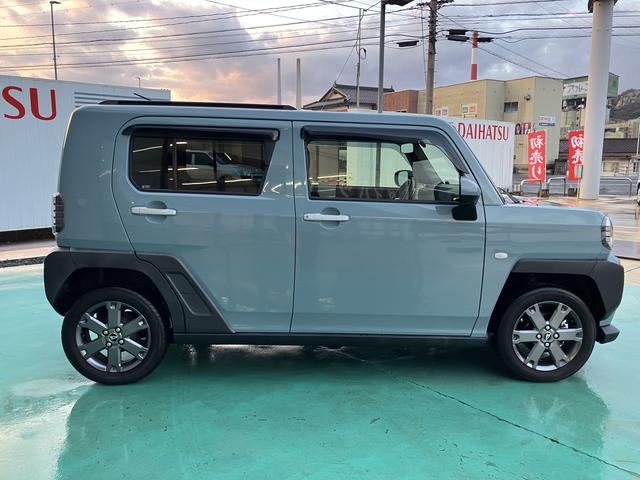 タフト Ｇターボ　キーフリーシステム　フルタイム４ＷＤ　ターボ車　アルミホイール　スマートキー＆プッシュスタート　エアバック　ＡＢＳ　記録簿　パノラマサンルーフ　ワンオーナー車（12枚目）