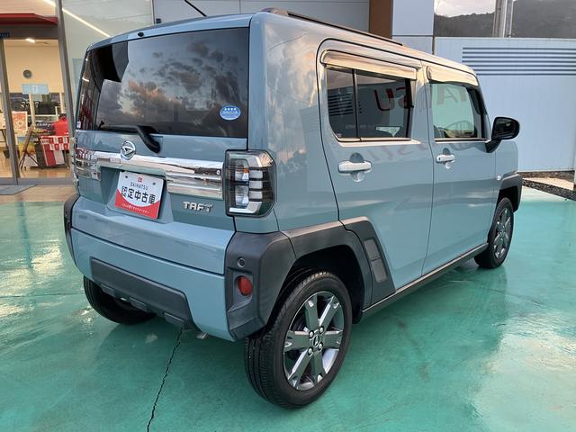 タフト Ｇターボ　キーフリーシステム　フルタイム４ＷＤ　ターボ車　アルミホイール　スマートキー＆プッシュスタート　エアバック　ＡＢＳ　記録簿　パノラマサンルーフ　ワンオーナー車（13枚目）