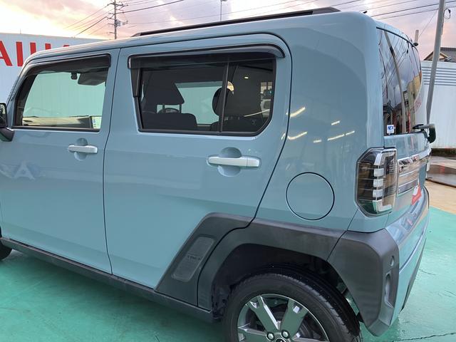 タフト Ｇターボ　キーフリーシステム　フルタイム４ＷＤ　ターボ車　アルミホイール　スマートキー＆プッシュスタート　エアバック　ＡＢＳ　記録簿　パノラマサンルーフ　ワンオーナー車（20枚目）