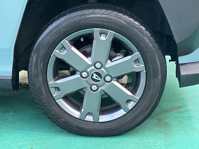 タフト Ｇターボ　キーフリーシステム　フルタイム４ＷＤ　ターボ車　アルミホイール　スマートキー＆プッシュスタート　エアバック　ＡＢＳ　記録簿　パノラマサンルーフ　ワンオーナー車（26枚目）