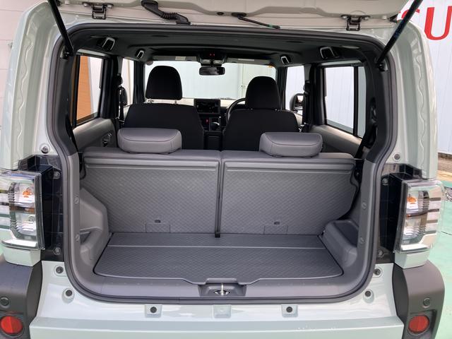 タフト Gターボ ダーククロムベンチャー キーフリーシステム ターボ車 ムーンルーフ エアバック アルミホイール スマートキー ABS(53枚目)