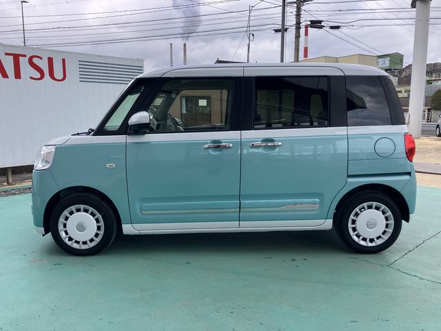 ムーヴキャンバス ストライプスＧ　インテリキー　キーフリー　エアバック　ＡＢＳ（8枚目）