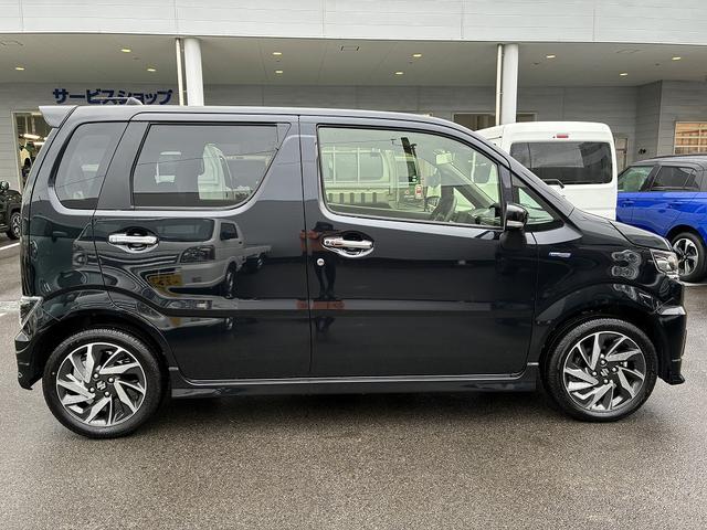 ワゴンＲカスタムＺ カスタムＺ　ＨＹＢＲＩＤ　ＺＸ　４型　社用車アップ♪　オートライト　プッシュスタート　シートヒーター　オートエアコン　スズキセーフティーサポート　衝突被害軽減システム　衝突安全ボディ　盗難防止システム　アダプティブクルーズコントロールシステム（8枚目）