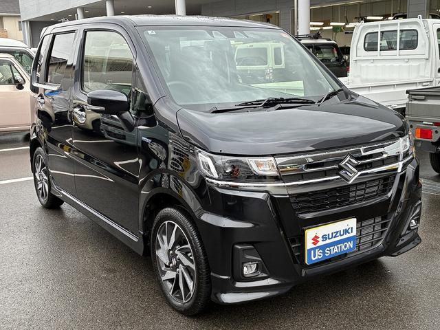 ワゴンＲカスタムＺ カスタムＺ　ＨＹＢＲＩＤ　ＺＸ　４型　社用車アップ♪　オートライト　プッシュスタート　シートヒーター　オートエアコン　スズキセーフティーサポート　衝突被害軽減システム　衝突安全ボディ　盗難防止システム　アダプティブクルーズコントロールシステム（9枚目）