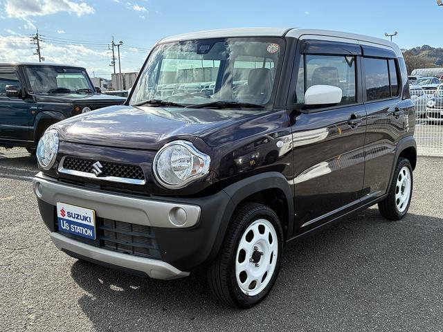 ハスラー Ｇ　２型　４ＷＤ車！　カーナビ　ＥＴＣ車載器　前後ドライブレコーダー　プッシュスタート　シートヒーター　オートエアコン　衝突被害軽減システム　盗難防止システム　衝突安全ボディ（3枚目）