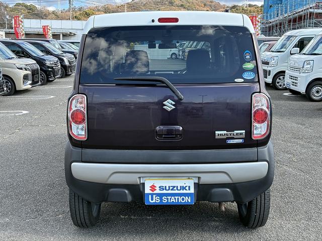 ハスラー Ｇ　２型　４ＷＤ車！　カーナビ　ＥＴＣ車載器　前後ドライブレコーダー　プッシュスタート　シートヒーター　オートエアコン　衝突被害軽減システム　盗難防止システム　衝突安全ボディ（6枚目）