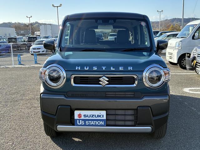 ハスラー ＨＹＢＲＩＤ　Ｇ　３型！！　オーディオレス　オートライト　プッシュスタート　シートヒーター　オートエアコン　スズキセーフティーサポート　ワンオーナー　衝突被害軽減システム　アイドリングストップ　衝突安全ボディ　盗難防止システム（2枚目）