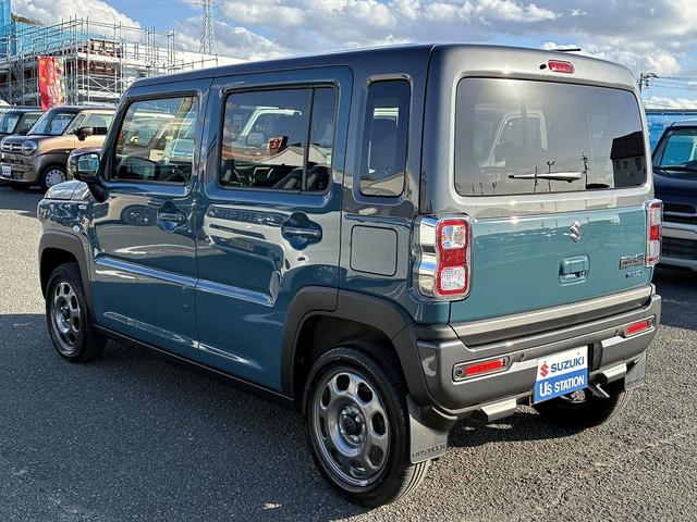 ハスラー ＨＹＢＲＩＤ　Ｇ　３型！！　オーディオレス　オートライト　プッシュスタート　シートヒーター　オートエアコン　スズキセーフティーサポート　ワンオーナー　衝突被害軽減システム　アイドリングストップ　衝突安全ボディ　盗難防止システム（5枚目）