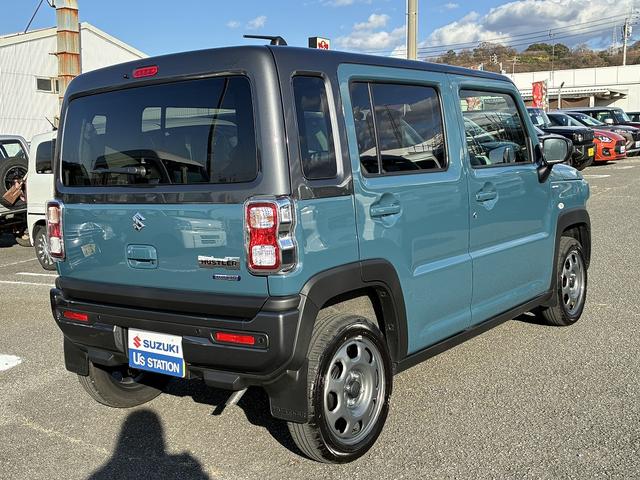 ハスラー ＨＹＢＲＩＤ　Ｇ　３型！！　オーディオレス　オートライト　プッシュスタート　シートヒーター　オートエアコン　スズキセーフティーサポート　ワンオーナー　衝突被害軽減システム　アイドリングストップ　衝突安全ボディ　盗難防止システム（7枚目）