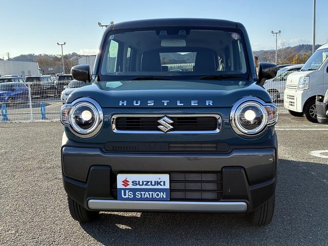 ハスラー ＨＹＢＲＩＤ　Ｇ　３型！！　オーディオレス　オートライト　プッシュスタート　シートヒーター　オートエアコン　スズキセーフティーサポート　ワンオーナー　衝突被害軽減システム　アイドリングストップ　衝突安全ボディ　盗難防止システム（10枚目）