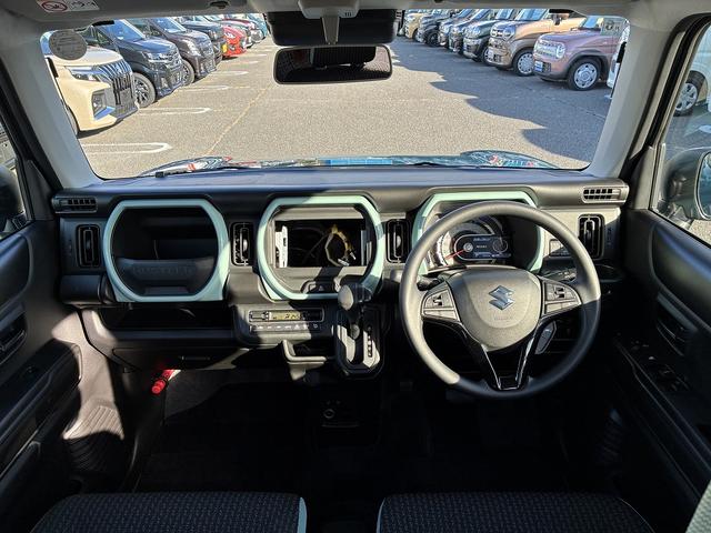 ハスラー ＨＹＢＲＩＤ　Ｇ　３型！！　オーディオレス　オートライト　プッシュスタート　シートヒーター　オートエアコン　スズキセーフティーサポート　ワンオーナー　衝突被害軽減システム　アイドリングストップ　衝突安全ボディ　盗難防止システム（17枚目）