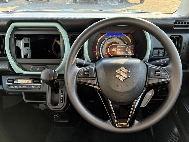 ハスラー ＨＹＢＲＩＤ　Ｇ　３型！！　オーディオレス　オートライト　プッシュスタート　シートヒーター　オートエアコン　スズキセーフティーサポート　ワンオーナー　衝突被害軽減システム　アイドリングストップ　衝突安全ボディ　盗難防止システム（40枚目）