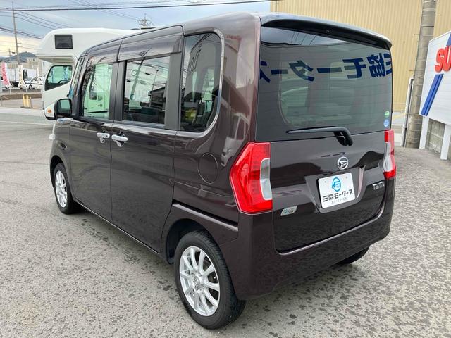 タント Ｘ　ＳＡ　純正ナビアップグレードパック　両側スライド・片側電動　衝突被害軽減システム　オートライト　スマートキー　アイドリングストップ　　ＣＶＴ　盗難防止システム　ＡＢＳ　ＥＳＣ　ＣＤ（10枚目）