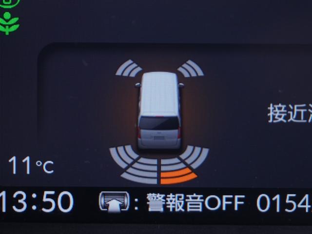 �y�N���A�����X�\�i�[�z�o���p�[�ɕt�����Z���T�[����Q�������m�B���̋����ɋ߂Â��ƃA���[�g�ŋ����Ă���܂��B�������ԃX�y�[�X��Ԍɓ��ꎞ�����S�ł��B